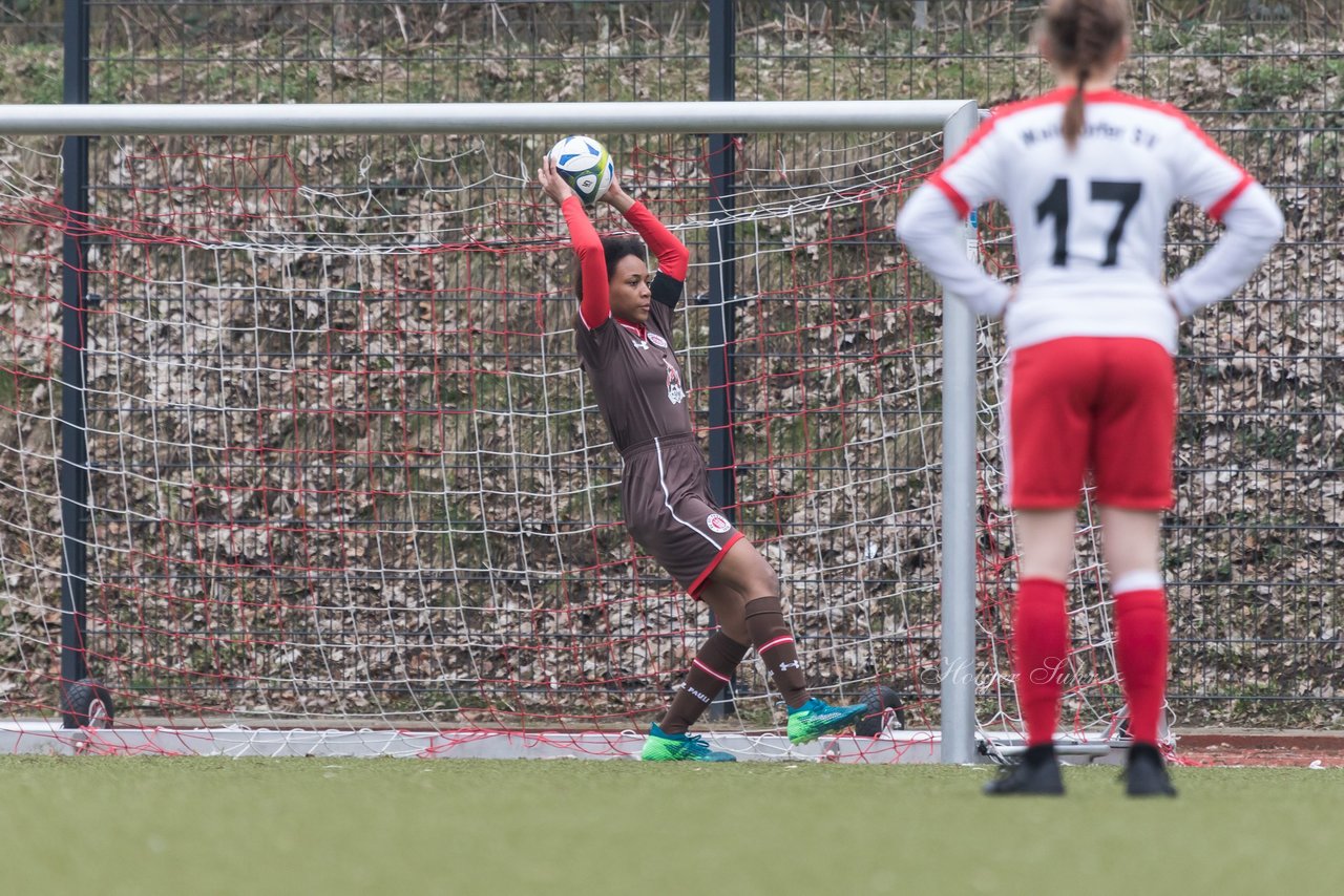 Bild 63 - B-Juniorinnen Walddoerfer - St.Pauli : Ergebnis: 4:1